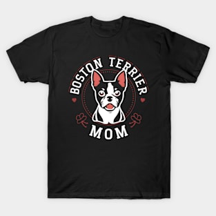 boston terrier mom T-Shirt